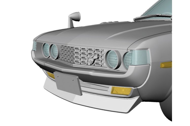 1:24 Hasegawa 20736 Toyota Celica LB 1600 GT &ndash; Aangepaste Versie &ndash; Auto - Has20736 6 - HAS20736