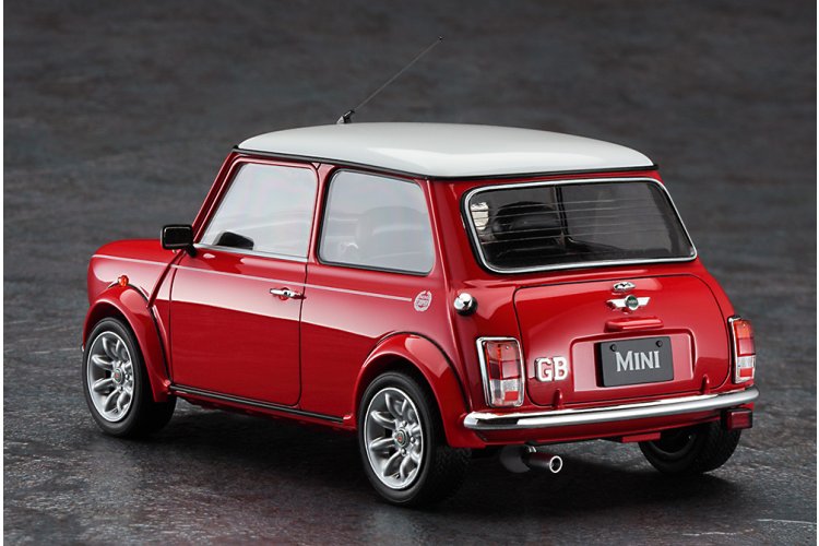 1:24 Hasegawa 20739 Mini Cooper 40th Anniversary Limited - 1999 - Klassieke Auto - Has20739 3 - HAS20739