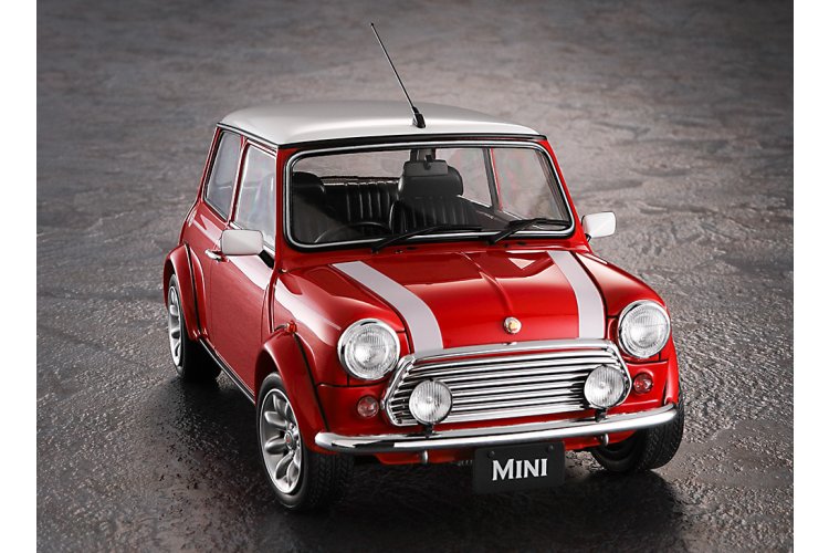 1:24 Hasegawa 20739 Mini Cooper 40th Anniversary Limited - 1999 - Klassieke Auto - Has20739 4 - HAS20739