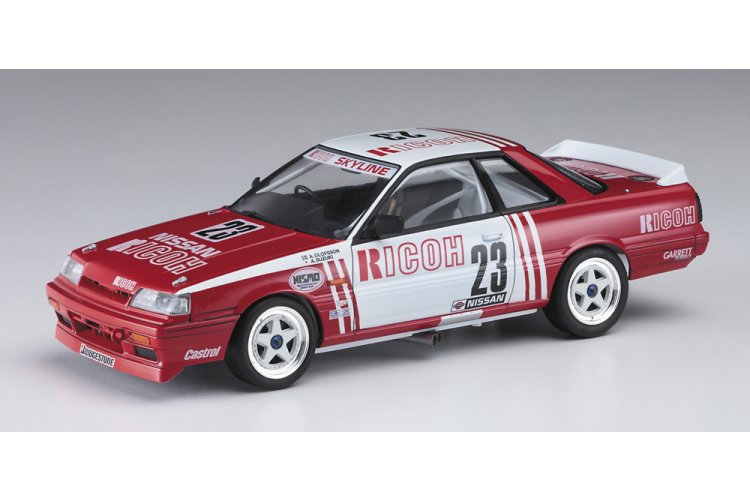 1:24 Hasegawa 20741 Ricoh Skyline GTS-R (R31) - Nissan - Racing Car - Has20741 2 - HAS20741