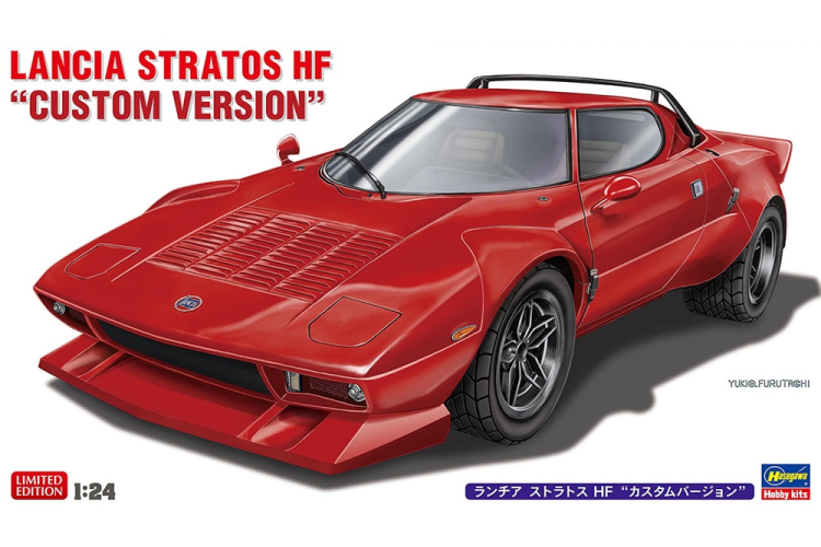 1:24 Hasegawa 20750 Lancia Stratos HF - Custom Versie - Sportauto - Has20750 1 - HAS20750