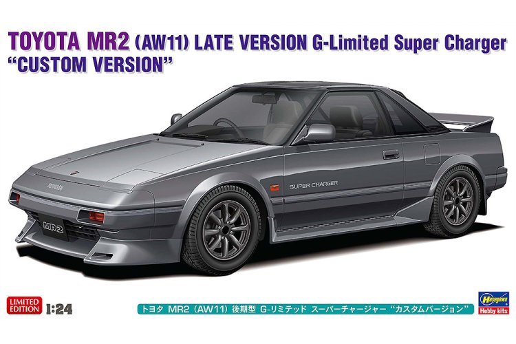 1:24 Hasegawa 20755 Toyota MR2 AW11 - Late Version G-Limited Super Charger - Custom Version - Japanese Car - Has20755 1 - HAS20755