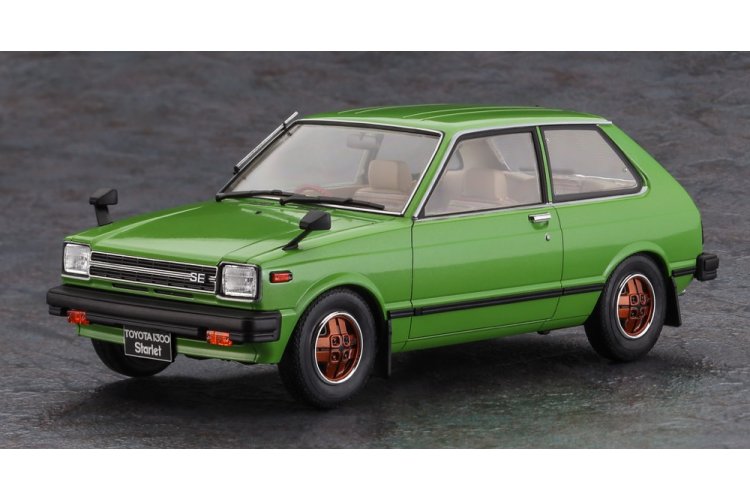 Hasegawa 1:24 Toyota Starlet KP61 SE 1980 Japanese Car