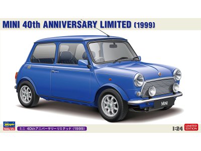 1:24 Hasegawa 20765 Mini Cooper 40th Anniversary Limited &ndash; British Car - Has20765 1 - HAS20765