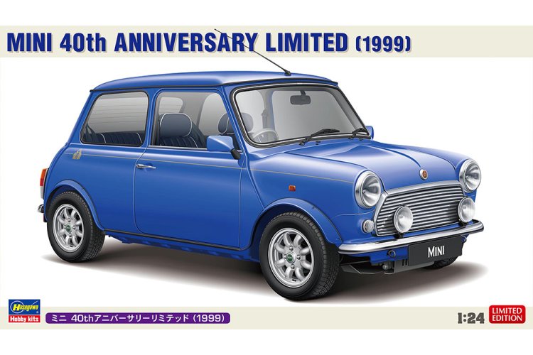 1:24 Hasegawa 20765 Mini Cooper 40th Anniversary Limited - Britse Auto - Has20765 1 - HAS20765