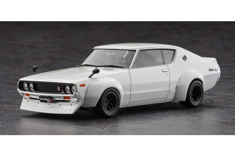 1:24 Hasegawa 20772 Nissan Skyline 2000GT-R KPGC110 Racing Custom - Japanse Raceauto - Has20772 2 - HAS20772