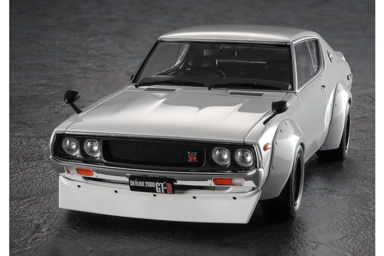 1:24 Hasegawa 20772 Nissan Skyline 2000GT-R KPGC110 Racing Custom - Japanse Raceauto - Has20772 4 - HAS20772