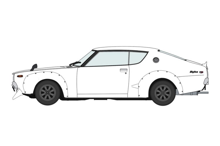 1:24 Hasegawa 20772 Nissan Skyline 2000GT-R KPGC110 Racing Custom - Japanse Raceauto - Has20772 6 - HAS20772
