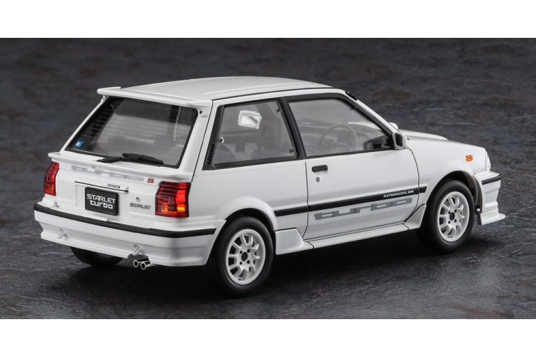 1:24 Hasegawa 20777 Toyota Starlet EP71 Turbo-S 3-Deurs Custom Version - Japanse Auto - Has20777 3 - HAS20777