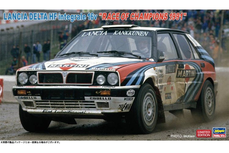 1:24 Hasegawa 20785 Lancia Delta HF Integrale 16v - Race of Champions 1991 - Raceauto - Has20785 1 - HAS20785