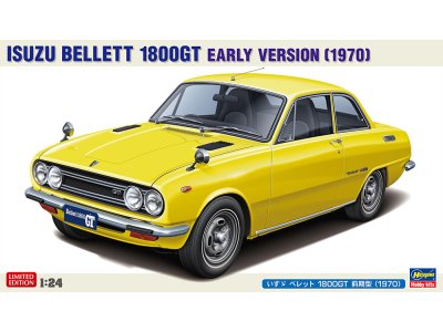 1:24 Hasegawa 20794 Isuzu Bellett 1800GT Early Version 1970 &ndash; Japanese Car - Has20794 1 - HAS20794