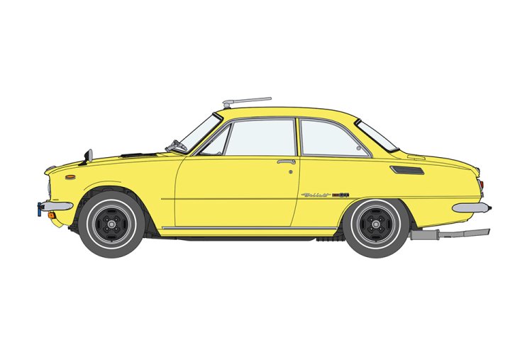 1:24 Hasegawa 20794 Isuzu Bellett 1800GT Early Version 1970 - Japanse Auto - Has20794 2 - HAS20794