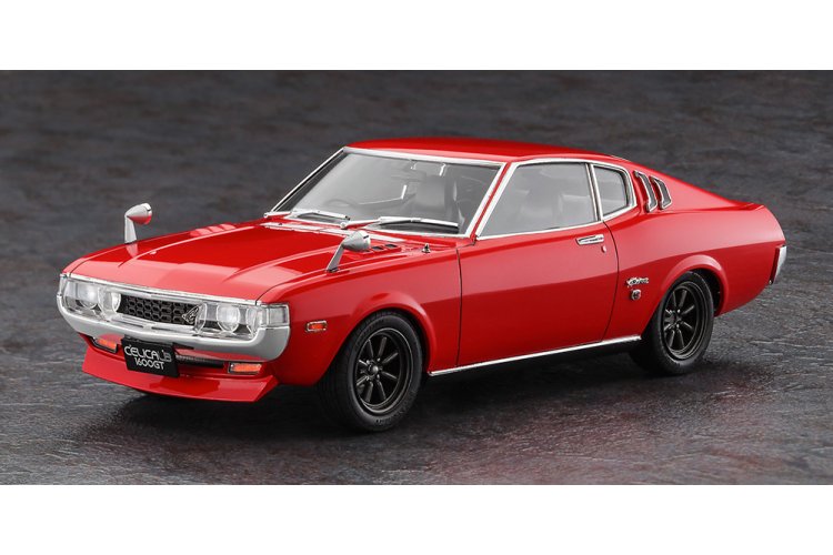1:24 Hasegawa 20795 Toyota Celica LB 1600GT met Racing Jacket - Japanse Auto - Has20795 2 - HAS20795
