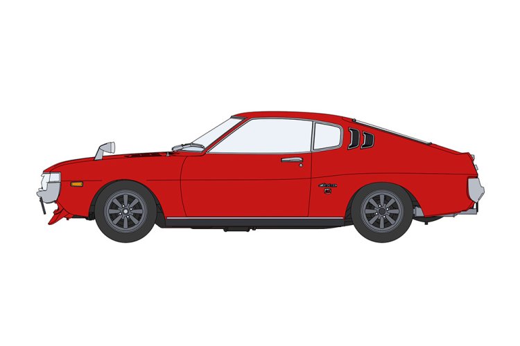 1:24 Hasegawa 20795 Toyota Celica LB 1600GT met Racing Jacket - Japanse Auto - Has20795 5 - HAS20795