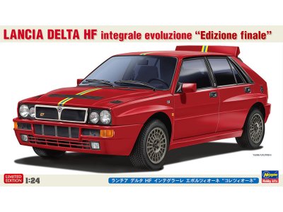 1:24 Hasegawa 20799 Lancia Delta HF Integrale - Evoluzione Edizione Finale - Italiaanse Auto - Has20799 1 - HAS20799