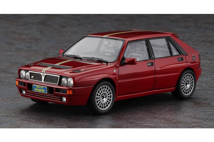 1:24 Hasegawa 20799 Lancia Delta HF Integrale - Evoluzione Edizione Finale - Italiaanse Auto - Has20799 2 - HAS20799
