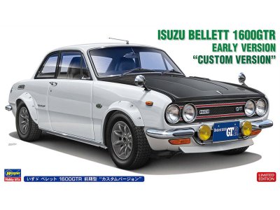 1:24 Hasegawa 20802 Isuzu Bellett 1600GTR &ndash; Early Version Custom Version &ndash; Japanese Sports Car - Has20802 1 - HAS20802