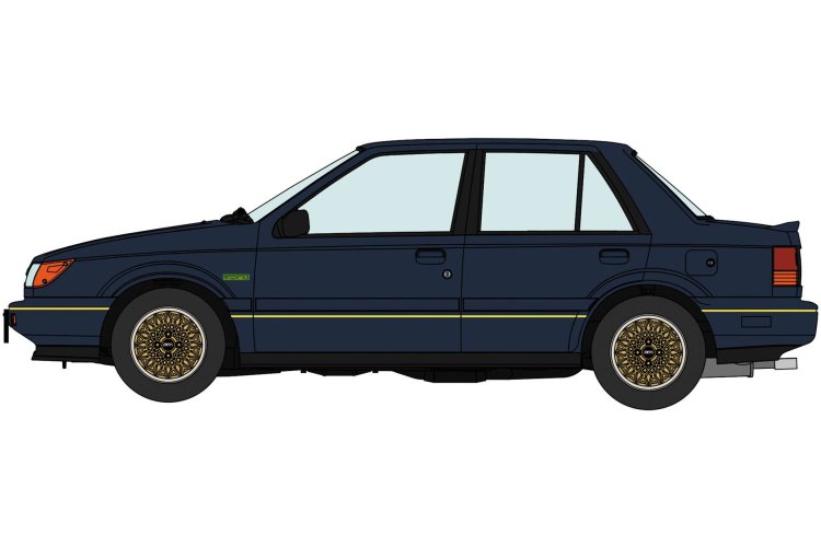 1:24 Hasegawa 20804 Isuzu Gemini JT190 ZZ - Handling by Lotus 1988 Blue Color - Japanse Sportauto - Has20804 1 - HAS20804