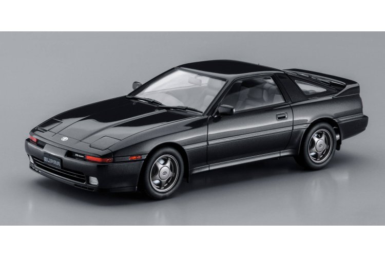 1:24 Hasegawa 20811 Toyota Supra A70 2.5GT Twin Turbo R 1990 Black Color - Japanese Sports Car - Has20811 3 - HAS20811
