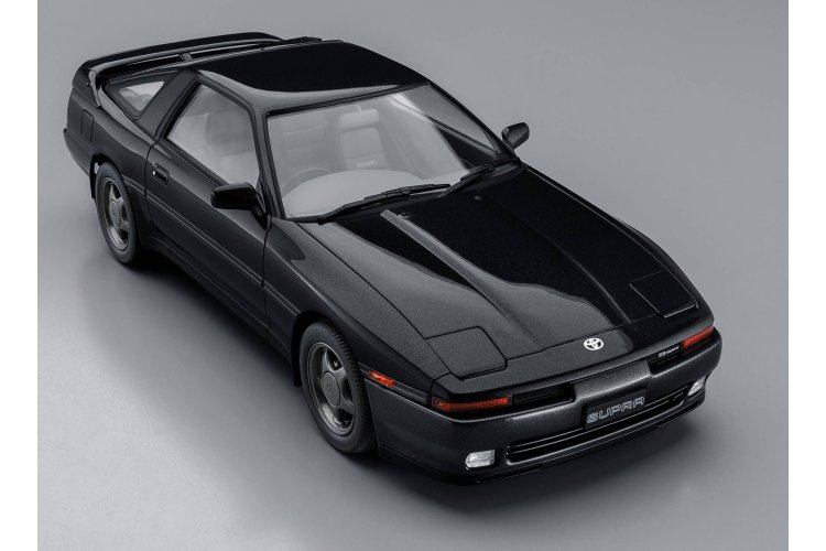 1:24 Hasegawa 20811 Toyota Supra A70 2.5GT Twin Turbo R 1990 Black Color - Japanese Sports Car - Has20811 4 - HAS20811