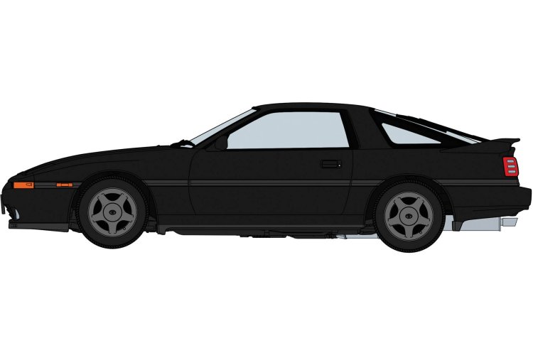 1:24 Hasegawa 20811 Toyota Supra A70 2.5GT Twin Turbo R 1990 Black Color - Japanese Sports Car - Has20811 6 - HAS20811
