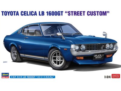 1:24 Hasegawa 20812 Toyota Celica LB 1600GT Street Custom - Japanese Classic Car - Has20812 1 - HAS20812