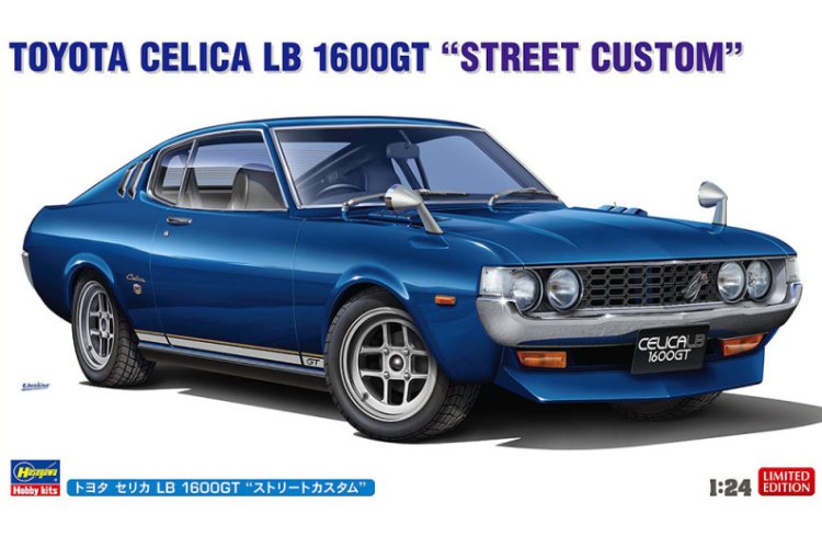 1:24 Hasegawa 20812 Toyota Celica LB 1600GT Street Custom - Japanese Classic Car - Has20812 1 - HAS20812