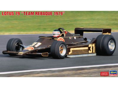 1:20 Hasegawa 20813 Lotus 79 Team Rebaque 1979 - H&eacute;ctor Rebaque No.31 - British Formula 1 Car - Has20813 1 - HAS20813