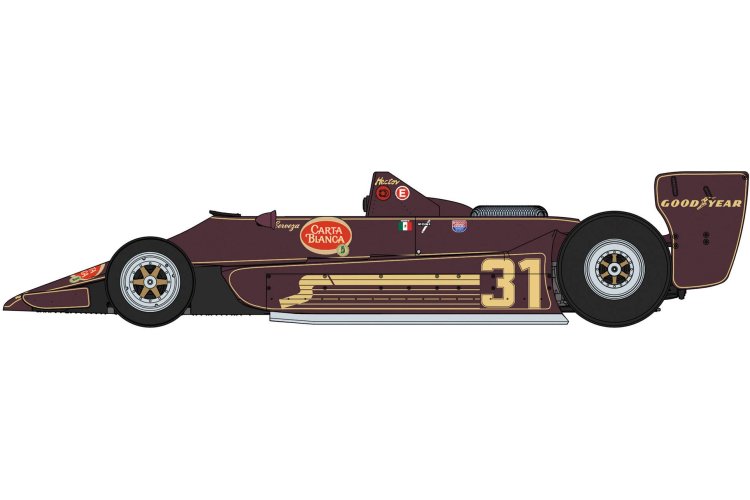1:20 Hasegawa 20813 Lotus 79 Team Rebaque 1979 - H&eacute;ctor Rebaque No.31 - British Formula 1 Car - Has20813 2 - HAS20813