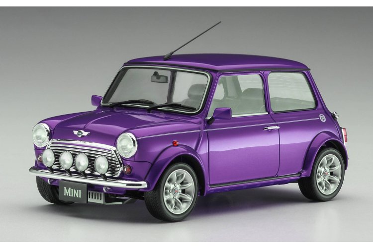 1:24 Hasegawa 20814 Mini Cooper Sports-Pack Limited Amaranth Purple 1998 - British Classic Car - Has20814 3 - HAS20814