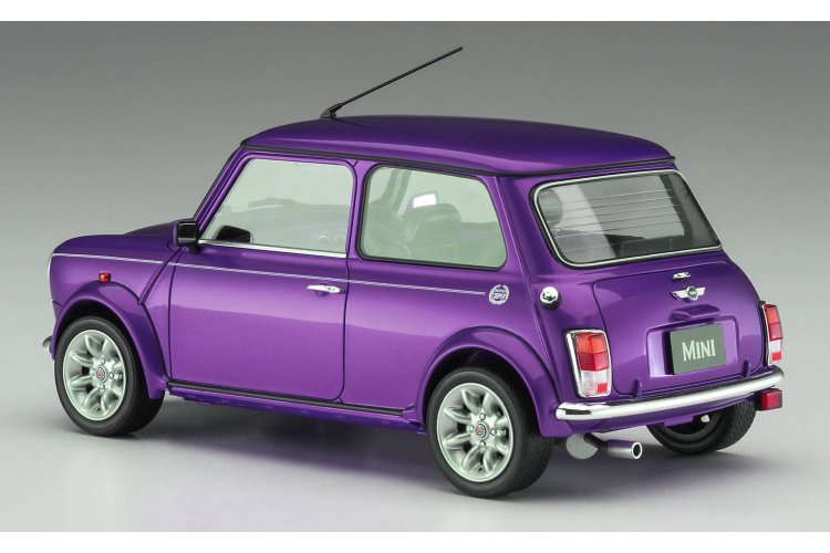 1:24 Hasegawa 20814 Mini Cooper Sports-Pack Limited Amaranth Purple 1998 - British Classic Car - Has20814 5 - HAS20814