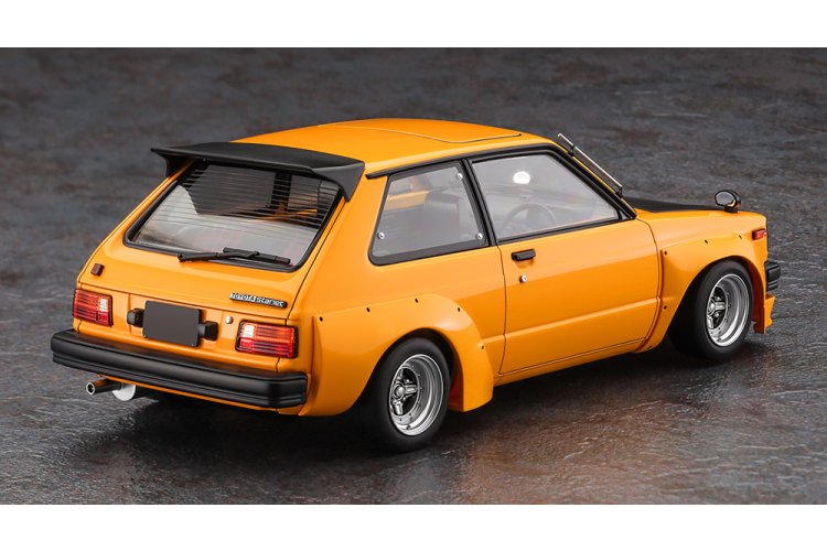 1:24 Hasegawa 20819 Toyota Starlet KP61 S 3-Door Middle Version 1980 Custom Version - Japanse Klassieke Auto - Has20819 3 - HAS20819