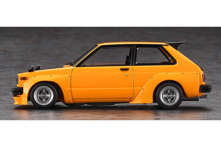 1:24 Hasegawa 20819 Toyota Starlet KP61 S 3-Door Middle Version 1980 Custom Version - Japanse Klassieke Auto - Has20819 4 - HAS20819