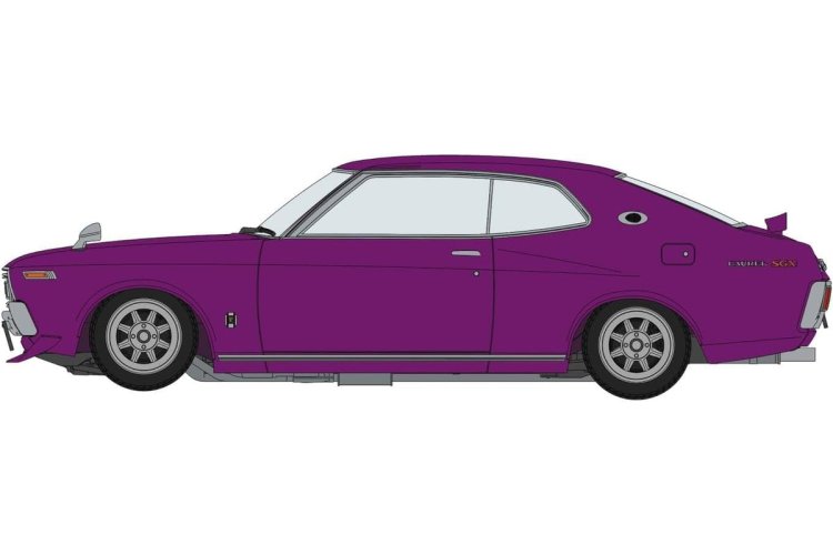 1:24 Hasegawa 20820 Nissan Laurel HT 2000SGX KHC130 Late Version 1973 Custom Version - Japanse Klassieke Auto - Has20820 10 - HAS20820