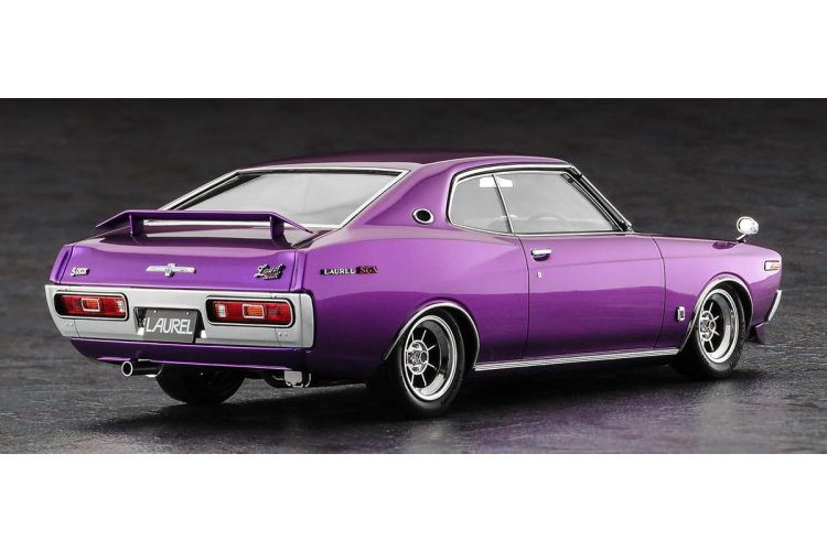 1:24 Hasegawa 20820 Nissan Laurel HT 2000SGX KHC130 Late Version 1973 Custom Version - Japanse Klassieke Auto - Has20820 3 - HAS20820