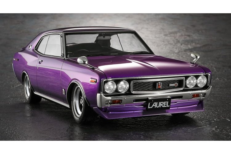 1:24 Hasegawa 20820 Nissan Laurel HT 2000SGX KHC130 Late Version 1973 Custom Version - Japanse Klassieke Auto - Has20820 6 - HAS20820
