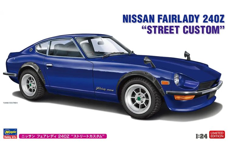 1:24 Hasegawa 20822 Nissan Fairlady 240Z Street Custom - Japanse Klassieke Sportauto - Has20822 1 - HAS20822