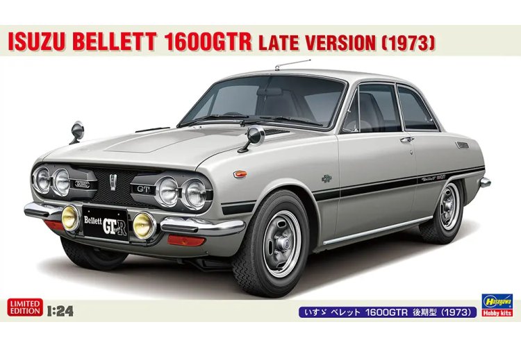 1:24 Hasegawa 20823 Isuzu Bellett 1600GTR Late Version 1973 - Japanse Klassieke Sportauto - Has20823 1 - HAS20823