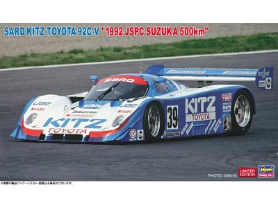 1:24 Hasegawa 20826 SARD Kitz Toyota 92C-V No.39 1992 JSPC Suzuka 500 km - Japanse Raceauto - Has20826 1 - HAS20826