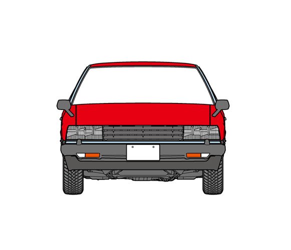 1:24 Hasegawa 21165 Nissan Skyline 200 Turbo RS R30 &ndash; Early Edition 1983 &ndash; Japanese Car - Has21165 17 - HAS21165