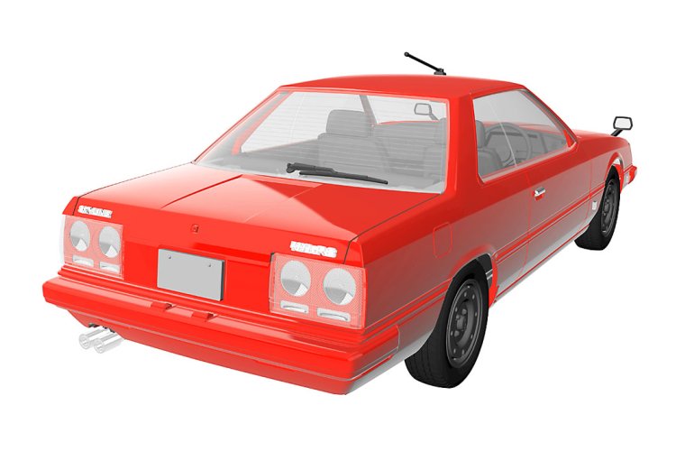 1:24 Hasegawa 21165 Nissan Skyline 200 Turbo RS R30 &ndash; Early Edition 1983 &ndash; Japanese Car - Has21165 19 - HAS21165