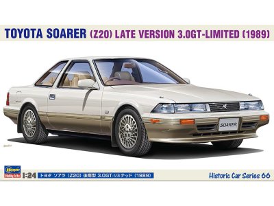 1:24 Hasegawa 21166 Toyota Soarer Z20 Late Versie 3.0GT-Limited 1989 - Japanse Auto - Has21166 1x - HAS21166