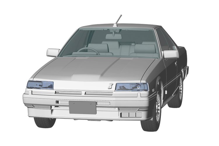 1:24 Hasegawa 21168 Nissan Skyline 2000 Turbo Intercooler RS-X R30 Late Version 1984 &ndash; Japanese Car - Has21168 11 - HAS21168