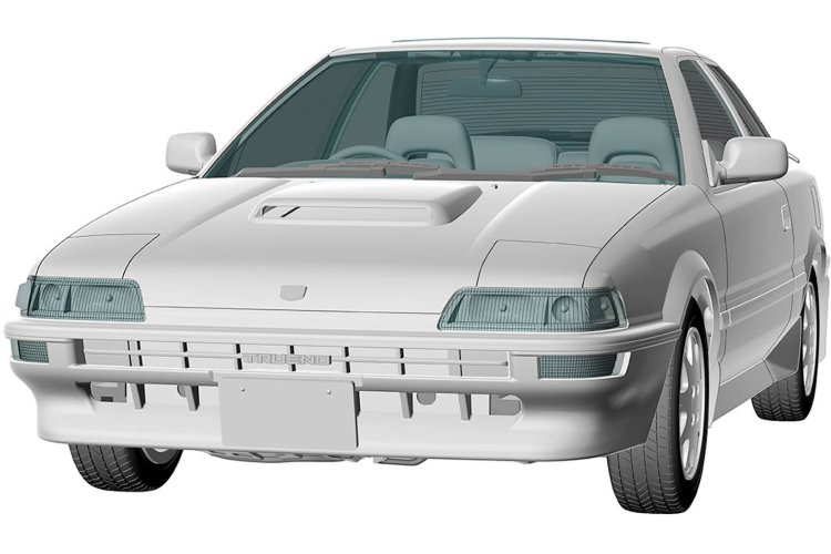 1:24 Hasegawa 21169 Toyota Sprinter Trueno AE92 GT-Z Late Version 1989 - Japanese Classic Car - Has21169 6 - HAS21169