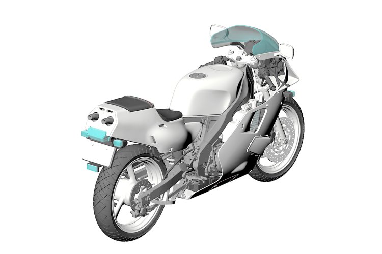 1:12 Hasegawa 21517 Yamaha TZR250 3MA 1989 - Japanse Motorfiets - Has21517 18 - HAS21517