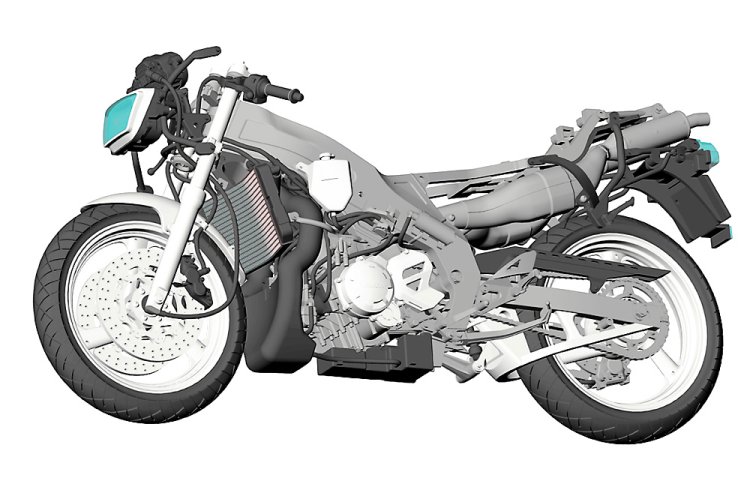 1:12 Hasegawa 21517 Yamaha TZR250 3MA 1989 - Japanse Motorfiets - Has21517 19 - HAS21517