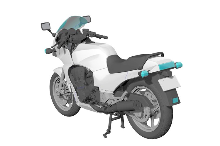 1:12 Hasegawa 21519 Kawasaki GPZ900R A1 - 1984 - Japanse Motorfiets - Has21519 18 - HAS21519