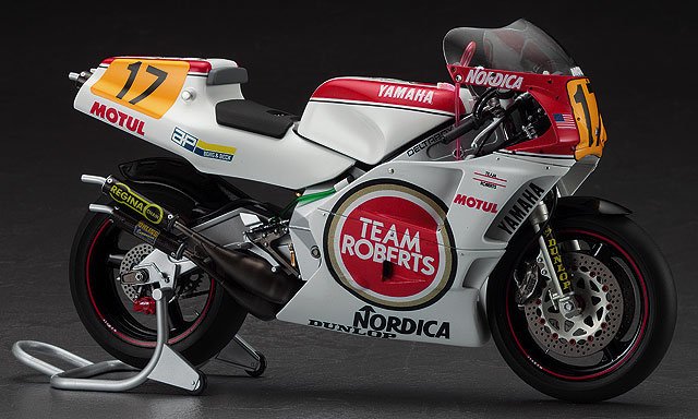 1:12 Hasegawa 21707 Yamaha YZR500 OW98 Team Lucky Strike Roberts 1988 - GP-Race-uitvoering - Motorfiets - Has21707 2 - HAS21707