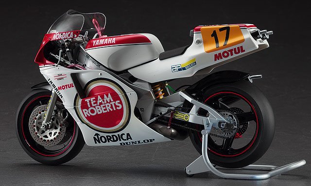 1:12 Hasegawa 21707 Yamaha YZR500 OW98 Team Lucky Strike Roberts 1988 - GP-Race-uitvoering - Motorfiets - Has21707 3 - HAS21707