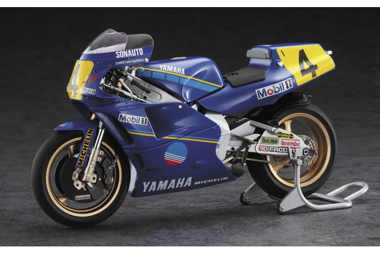 1:12 Hasegawa 21768 Yamaha YZR500 &ndash; 0WA8 &ndash; Sonauto Yamaha 1989 &ndash; Motorfiets - Has21768 2 - HAS21768